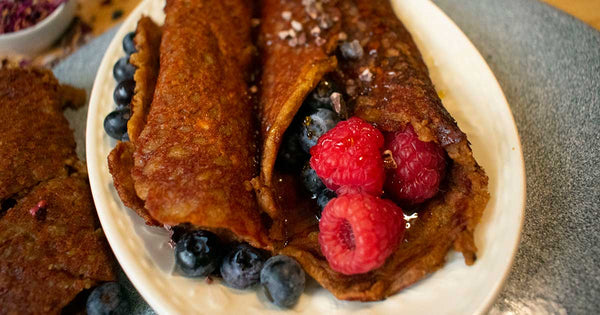 Raw Cacao Crepes Recipe | Elements for Life