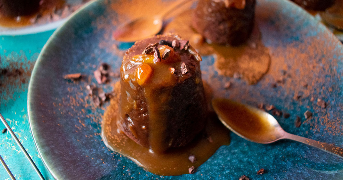 raw cacao sticky toffee puddings
