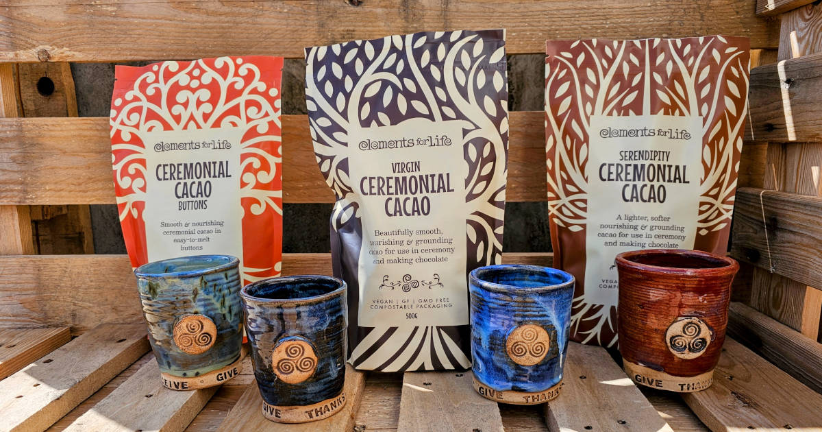 elements for life ceremonial cacao range