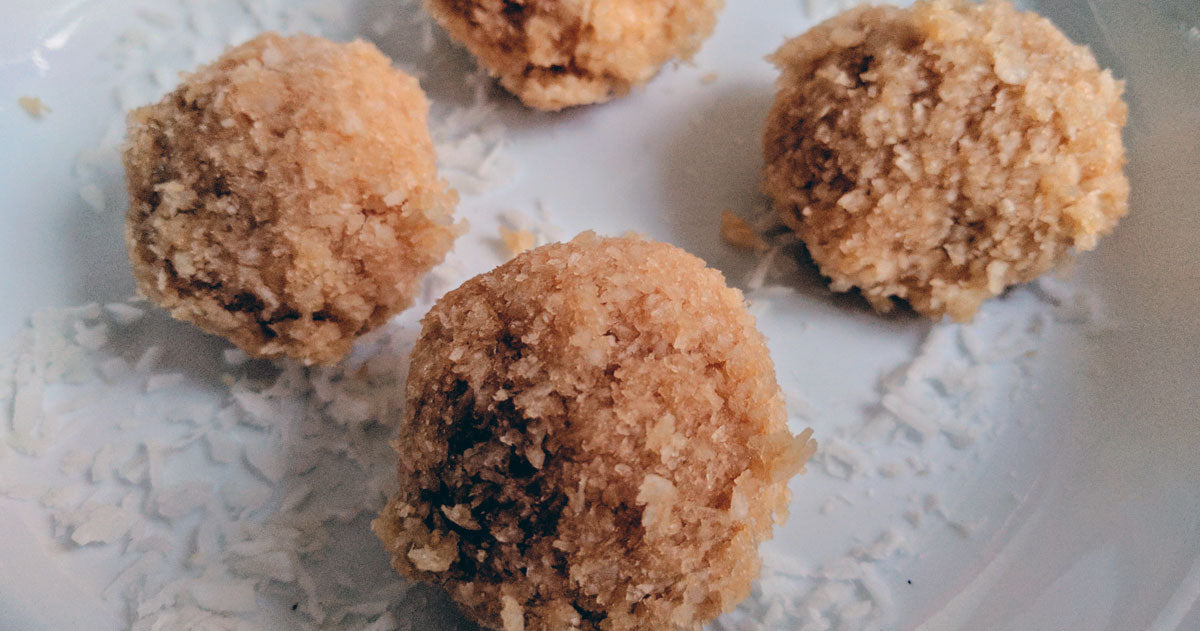 Vegan Bounty Bites