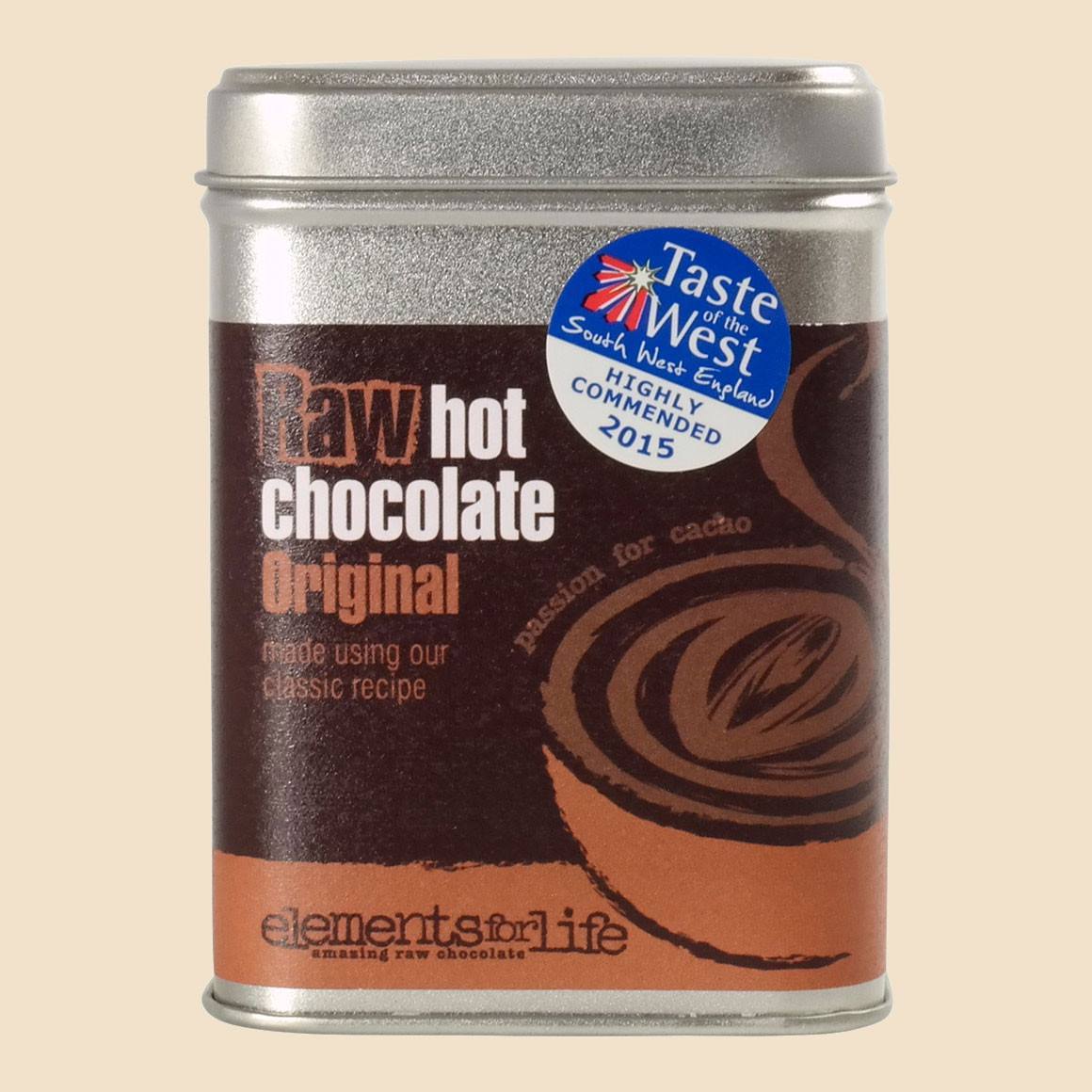 Raw cacao hot chocolate, original