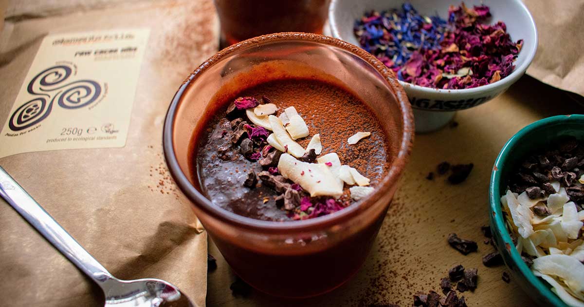 Banana Cacao Pudding