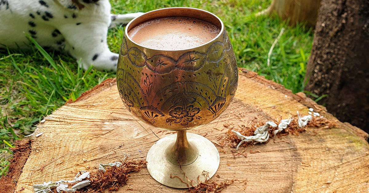 ceremonial cacao goblet