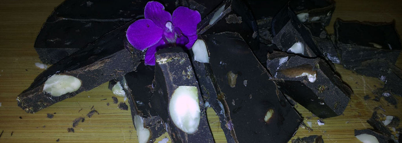 Spiced Ginger and Brazil Brittle