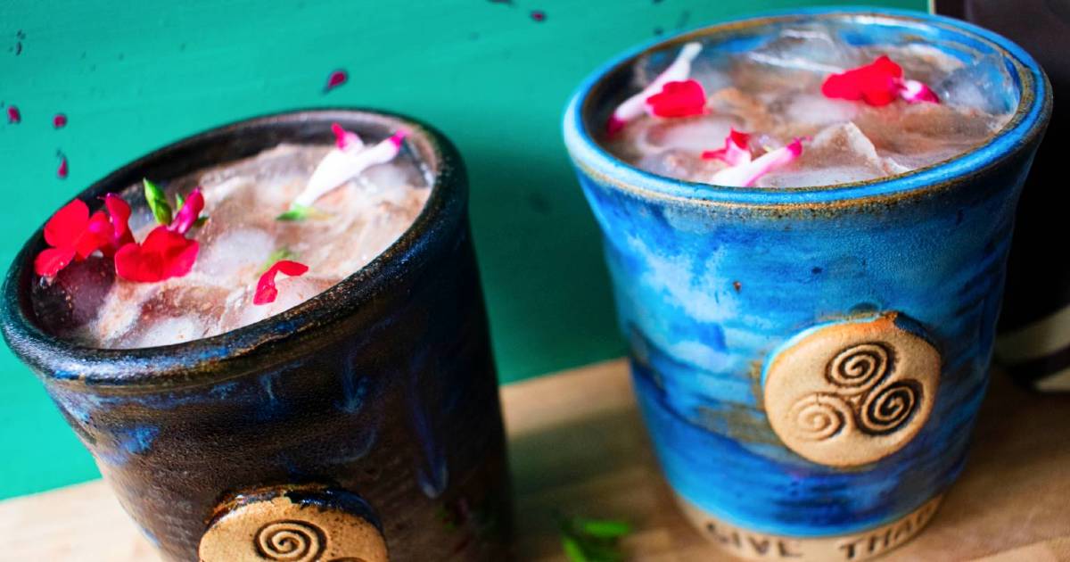 Heart Opening Iced Ceremonial Cacao Drink