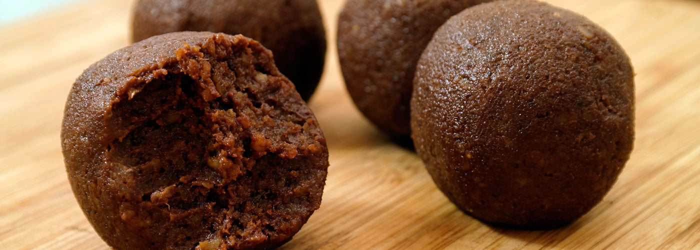 raw cacao truffles