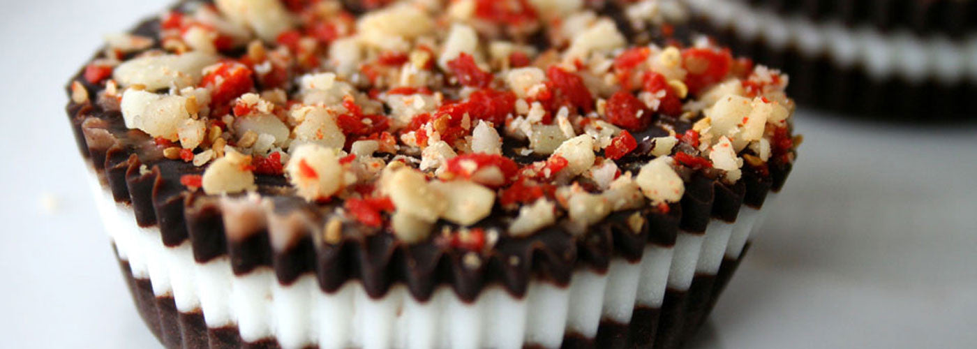 Raw Chocolate Coconut Cups