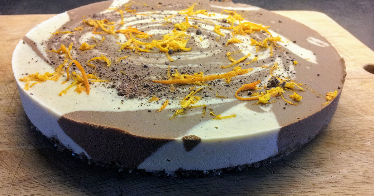 Raw Chocolate Orange Cheesecake