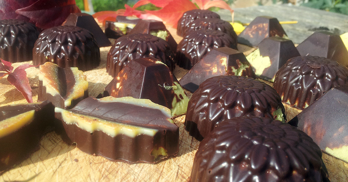 raw peppermint creams