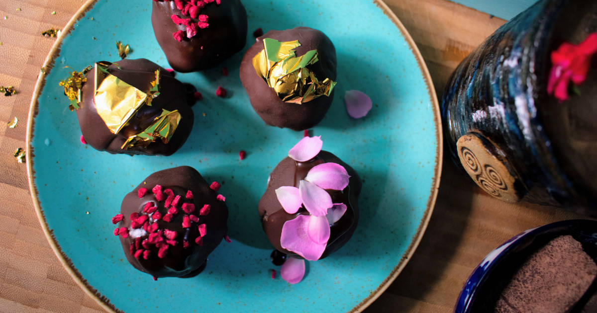 ceremonial cacao brownie bites