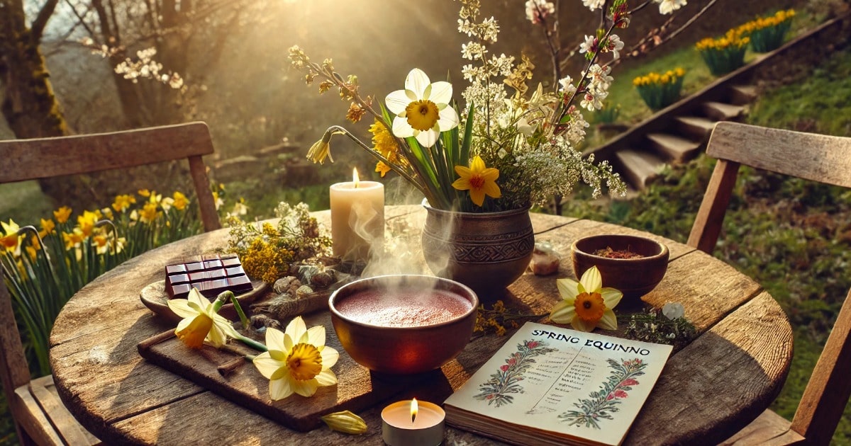 spring equinox cacao ritual