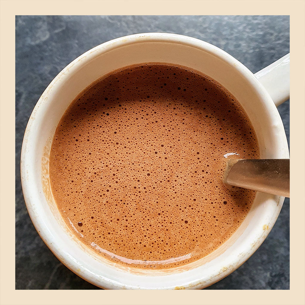 raw cacao drinking chocolate and hot chocolate blends