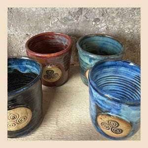 handmade ceremonial cups