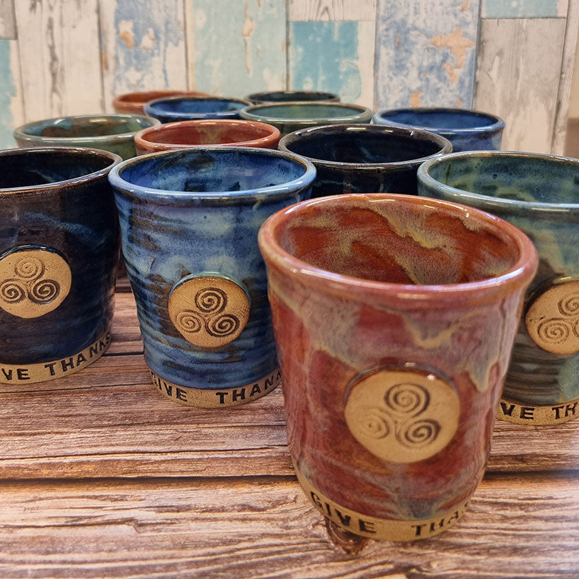 handmade ceremonial cups