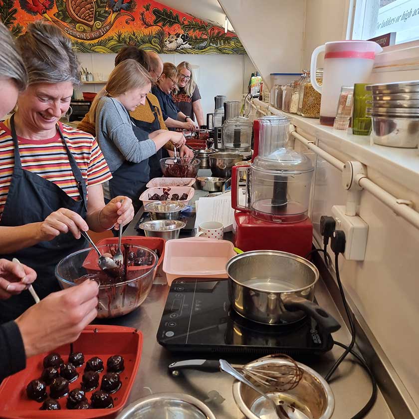 introduction to raw chocolate workshop