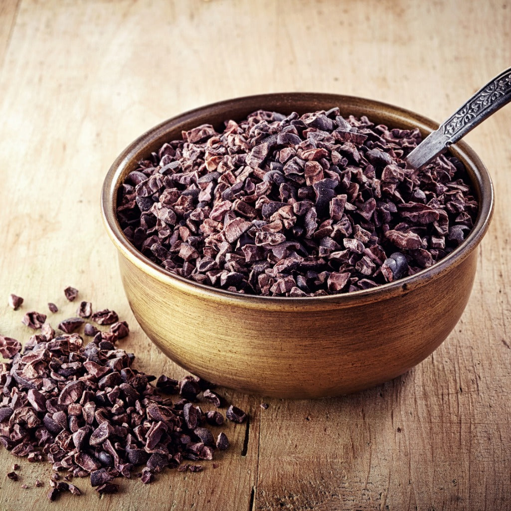 raw cacao nibs