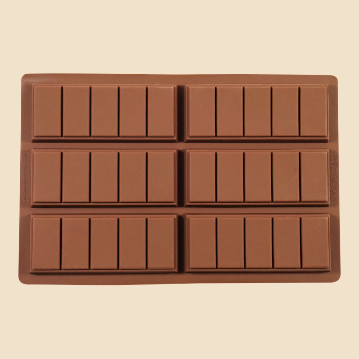 5 Chunk Chocolate Snap Bar Mould