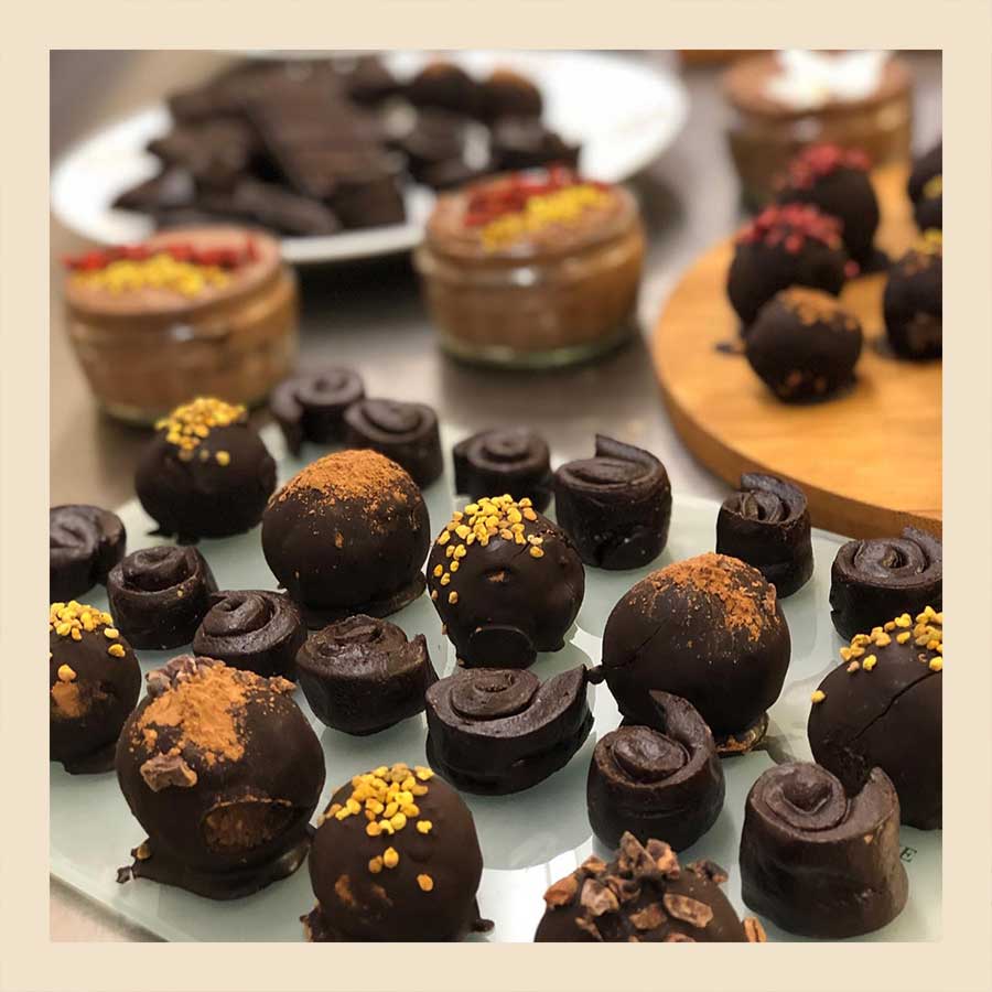 enjoy a raw chocolate workshop